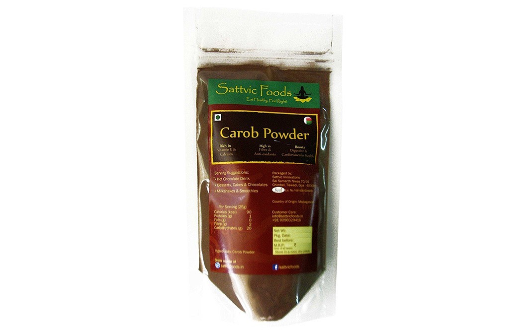 Sattvic foods Carob Powder    Pack  100 grams